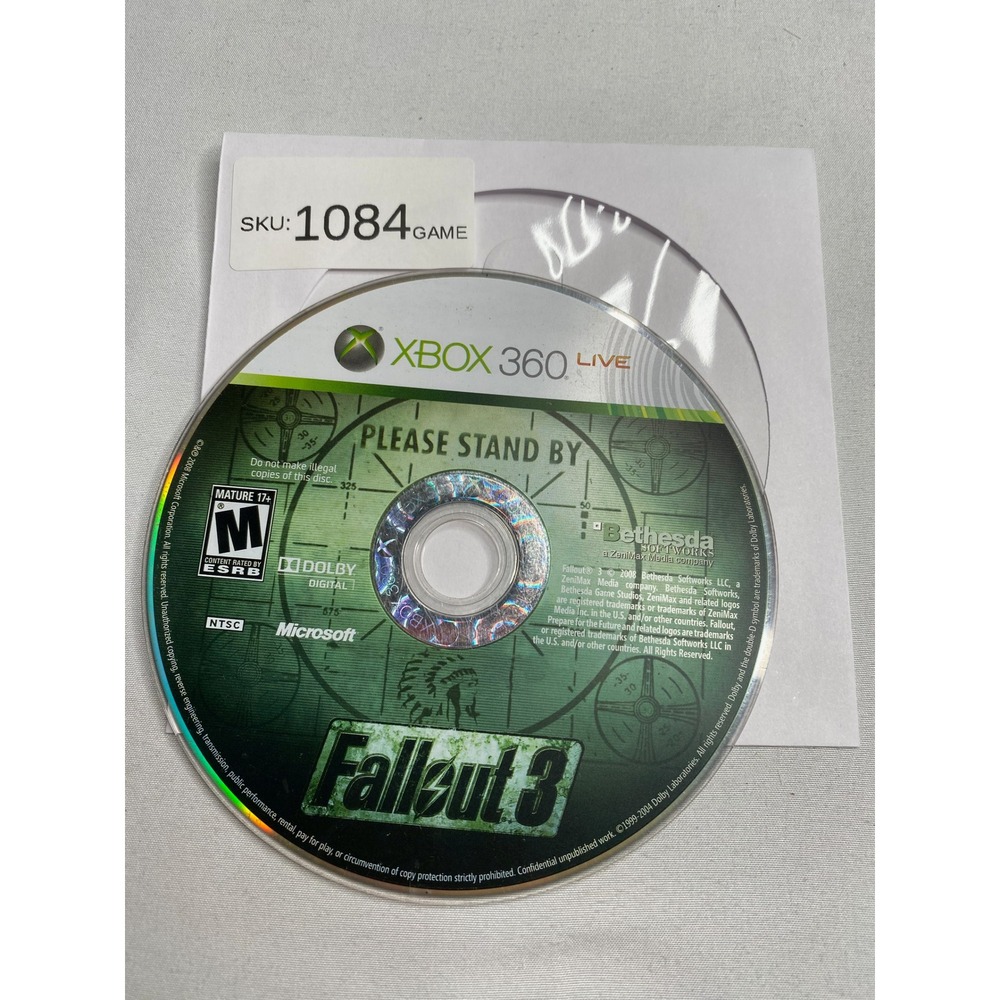 Fallout 3 Xbox 360
